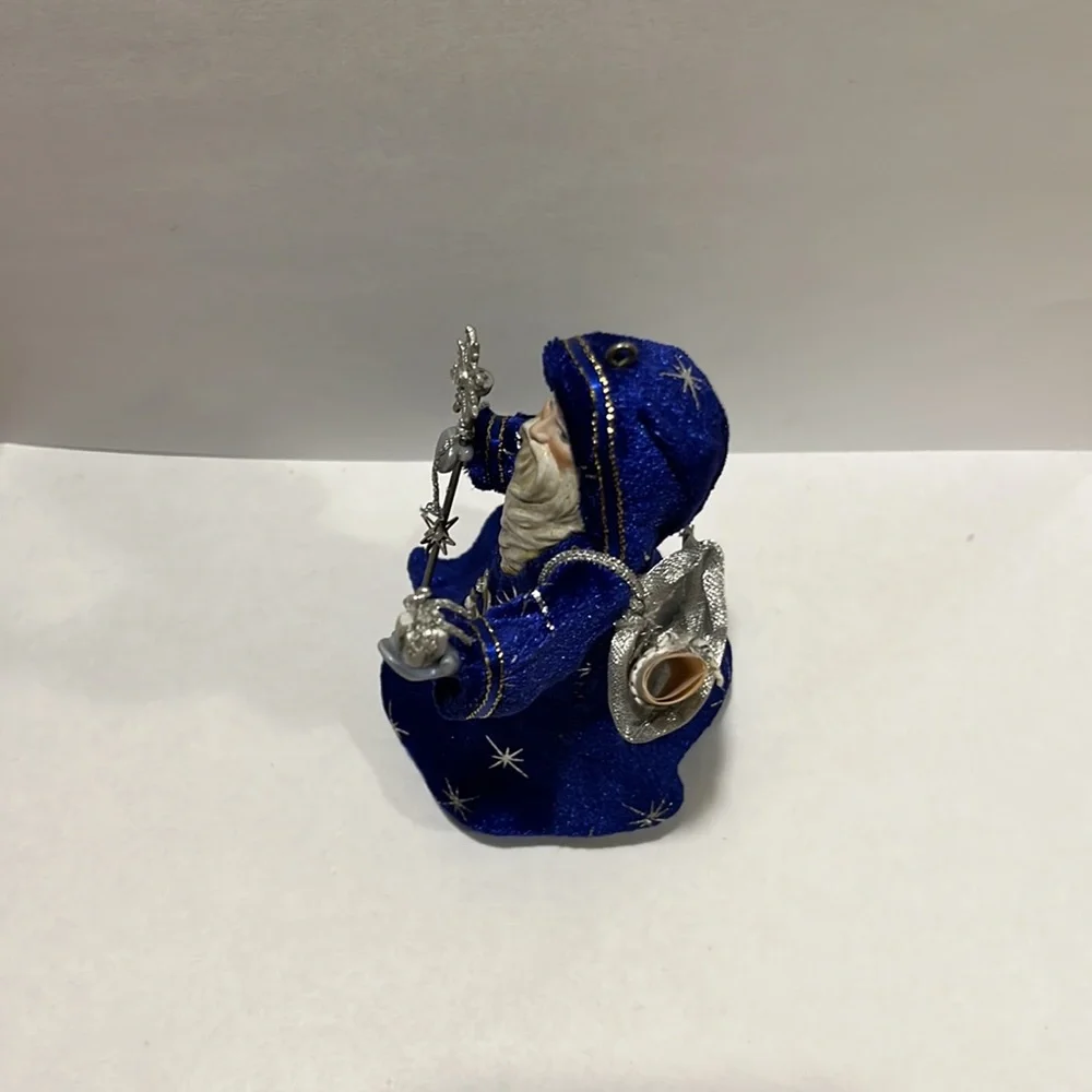 Hallmark 2006 Father Christmas Series 3 Ornaments Blue
